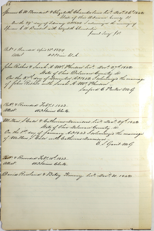 Marriage Records Vol.1 1835-1845 (p. 370)