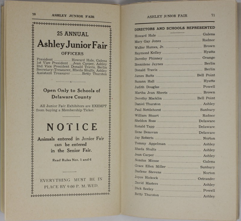 Ashley Fair and Junior Fair Combined (p. 39)