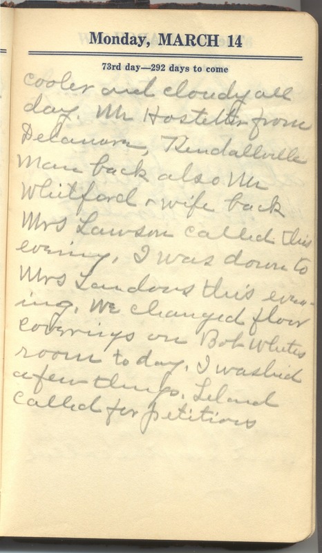 Roberta Hopkins' Diary 1927 (p. 79)