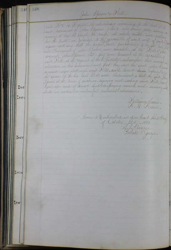 Delaware County Ohio Will Records Vol. 6 1876-1883 (p. 401)