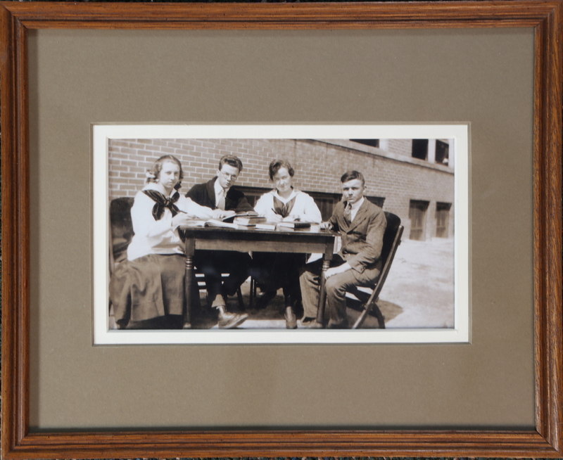 Ostrander High School Debate Team 1917 (front)