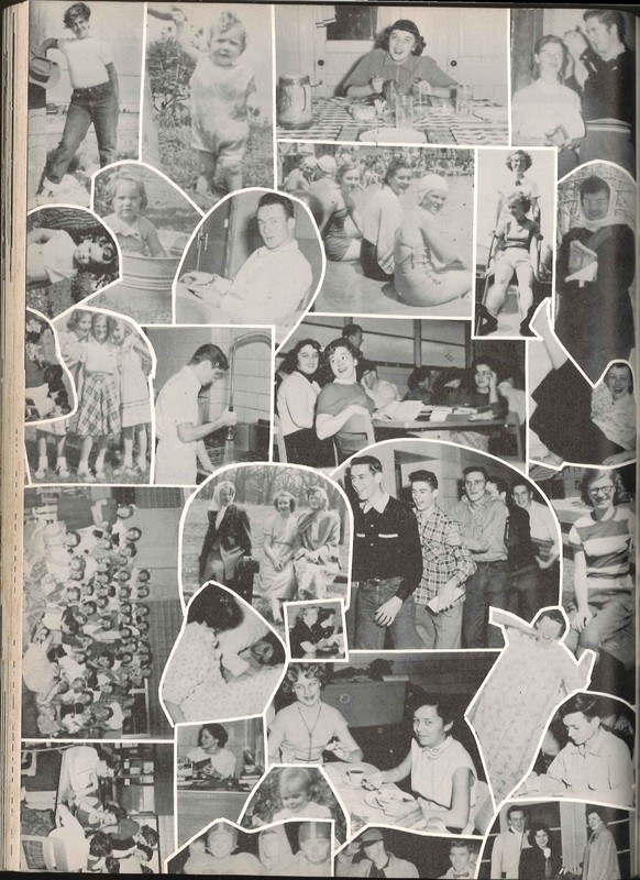 Big Walnut High School Yearbook. 1955: The Flame (p. 64)