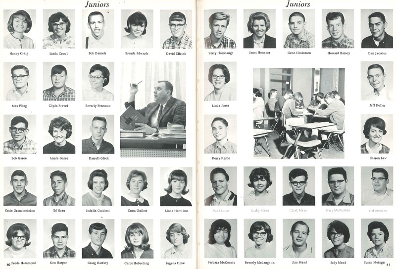 Big Walnut High School Year Book. 1966:The Flame(23)