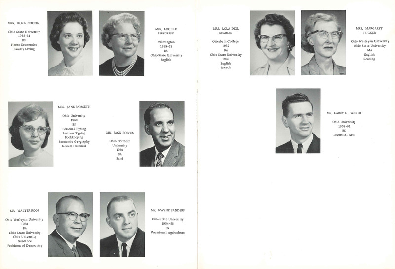 Big Walnut High School Yearbook. 1964: The Flame (9)