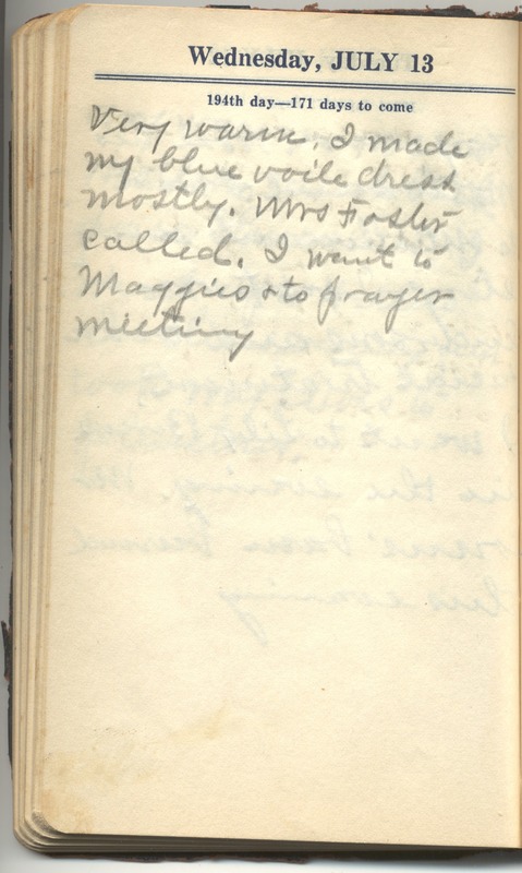 Roberta Hopkins' Diary 1927 (p. 200)