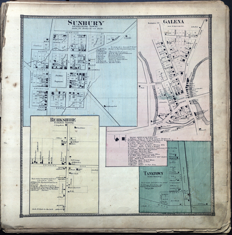 Atlas of Delaware Co., Ohio 1866 (p. 12)