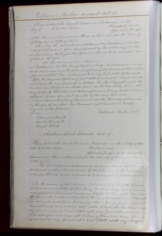 Delaware County Ohio Will Records Vol. 1 1812-1835 (p. 48)