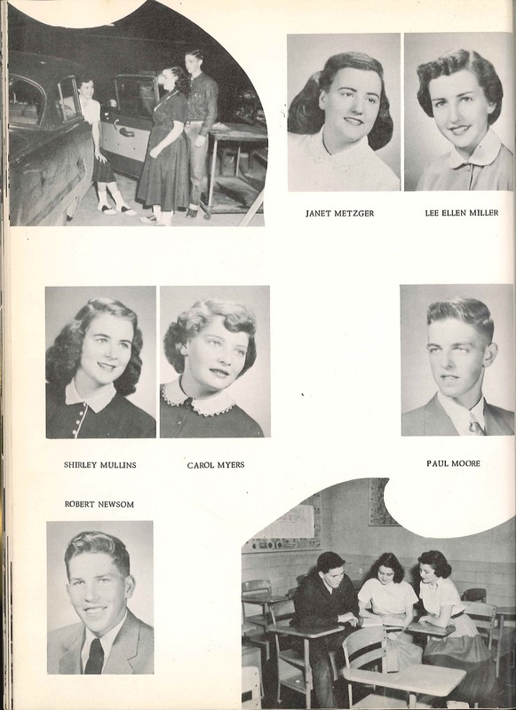 Big Walnut High School Yearbook. 1955: The Flame (p. 24)