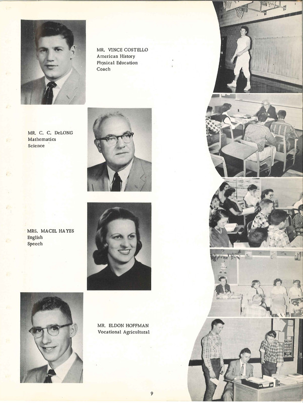 Big Walnut High School Yearbook. 1957: The Flame  (12)