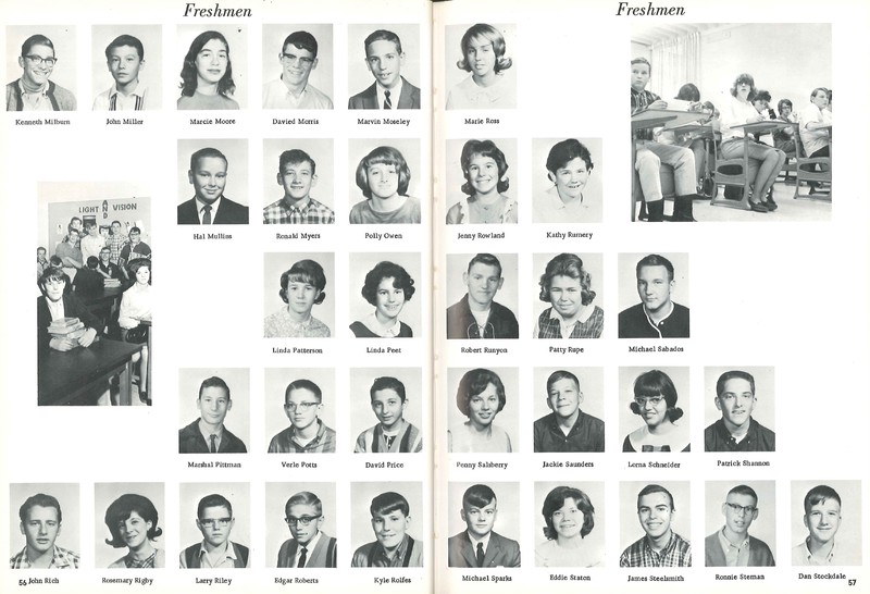 Big Walnut High School Year Book. 1966:The Flame(31)