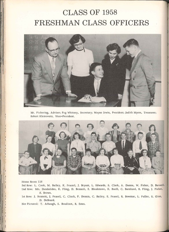 Big Walnut High School Yearbook. 1955: The Flame (p. 48)