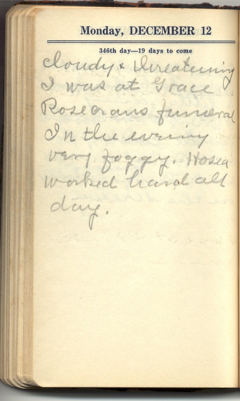 Roberta Hopkins' Diary 1927 (p. 352)