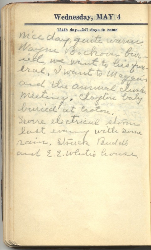 Roberta Hopkins' Diary 1927 (p. 130)