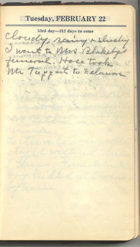 Roberta Hopkins' Diary 1927 (p. 59)