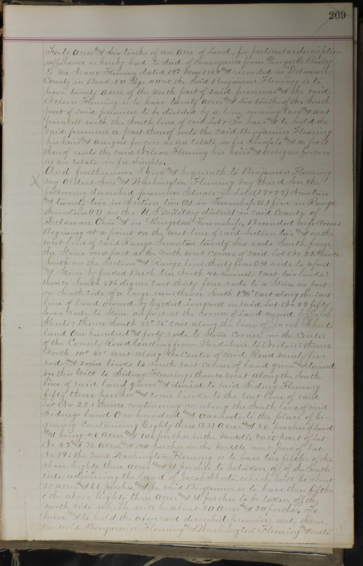 Delaware County Ohio Will Records Vol. 5 1869-1876 (p. 242)