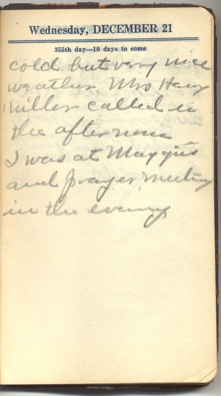 Roberta Hopkins' Diary 1927 (p. 361)