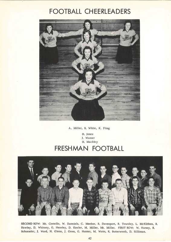 Big Walnut High School Yearbook. 1957: The Flame  (45)