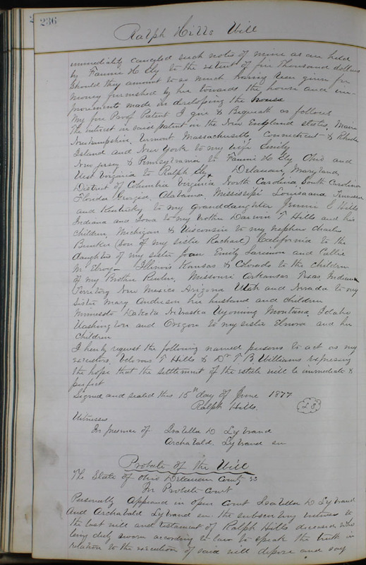 Delaware County Ohio Will Records Vol. 6 1876-1883 (p. 293)