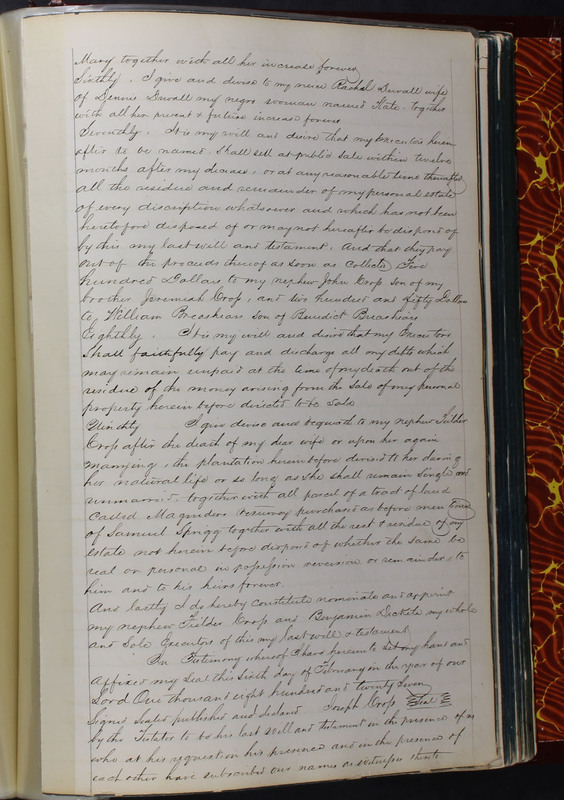 Delaware County Ohio Will Records Vol. 2 1835-1850 (p. 400)