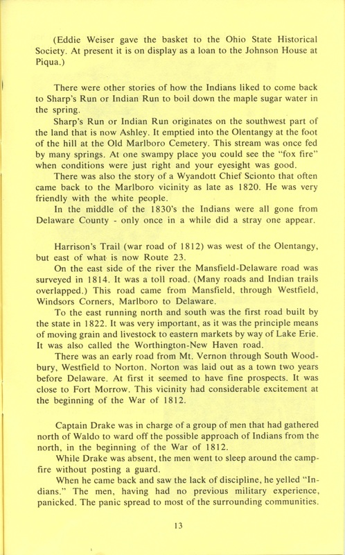 Our Frontier 1800-1860 and the Birth of Our Town of Ashley 1849 (p. 14)