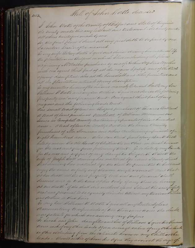 Delaware County Ohio Will Records Vol. 2 1835-1850 (p. 445)