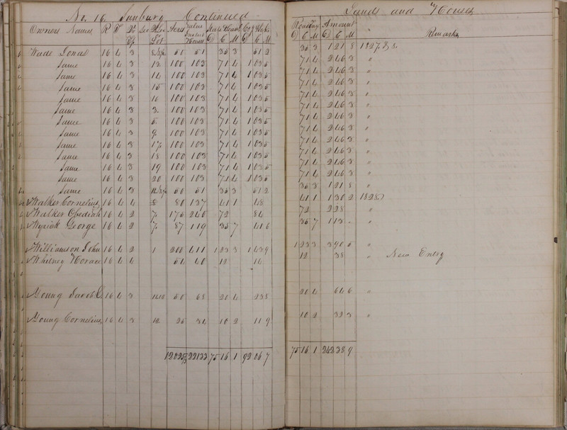 Delaware County Tax Duplicate 1828 Part 2 (p. 37)