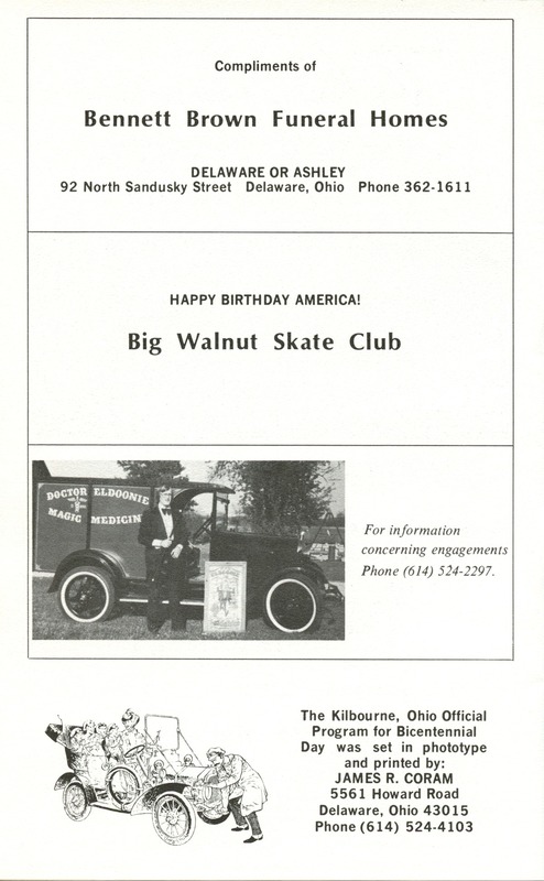 Kilbourne Bicentennial Day Program (p. 25)