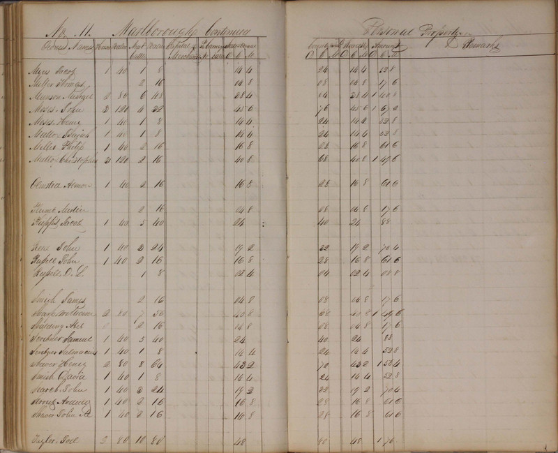 Delaware County Tax Duplicate 1827 (p. 111)