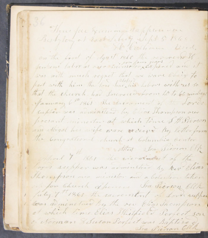 Sessional Records of the 1st Presbyterian Church of Trenton, Delaware Co., Ohio, 1831 (p. 42)