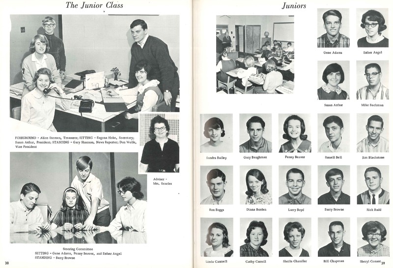 Big Walnut High School Year Book. 1966:The Flame(22)