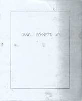 Daniel Bennett, Jr. (p. 1)